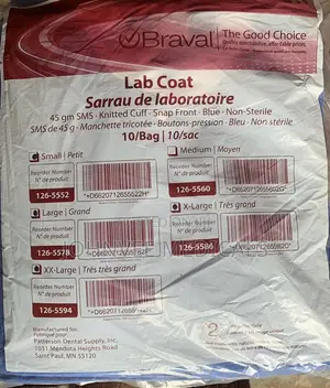 Disposable Labcoat Pack of 10pcs