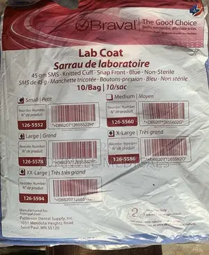Disposable Labcoat Pack of 10pcs