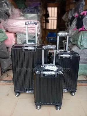 Set of 3 Star Express Aluminium Edge Luggage Boxes