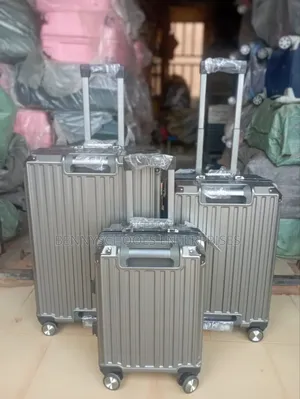 Set of 3 Star Express Aluminium Edge Luggage Boxes