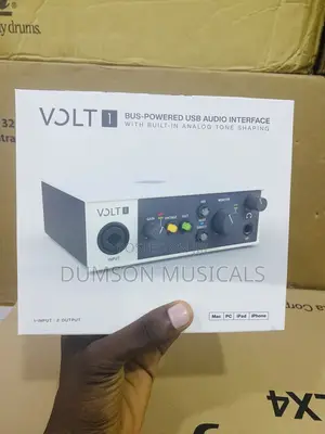 Volt 1 Soundcard Bus-Powered USB Audio Interface With Built-In