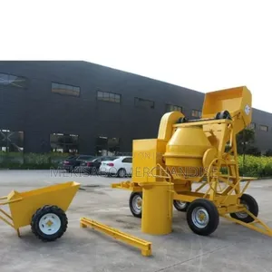 Concrete Mixer With Chain Hoise