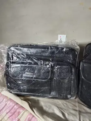 Leather Men Office Bag