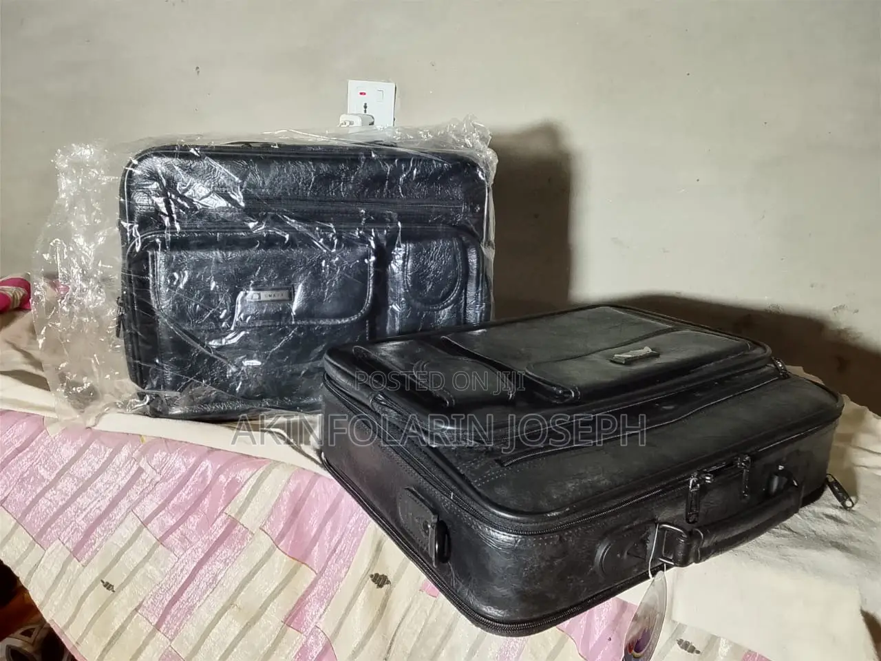Leather Men Office Bag