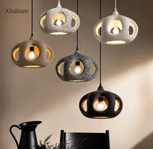 2028 Retro Hanging Post Modern Nordic Wabi Sabi Hanging Chandelier