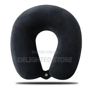 U Shape Neck Support Travel Pillow( Black)