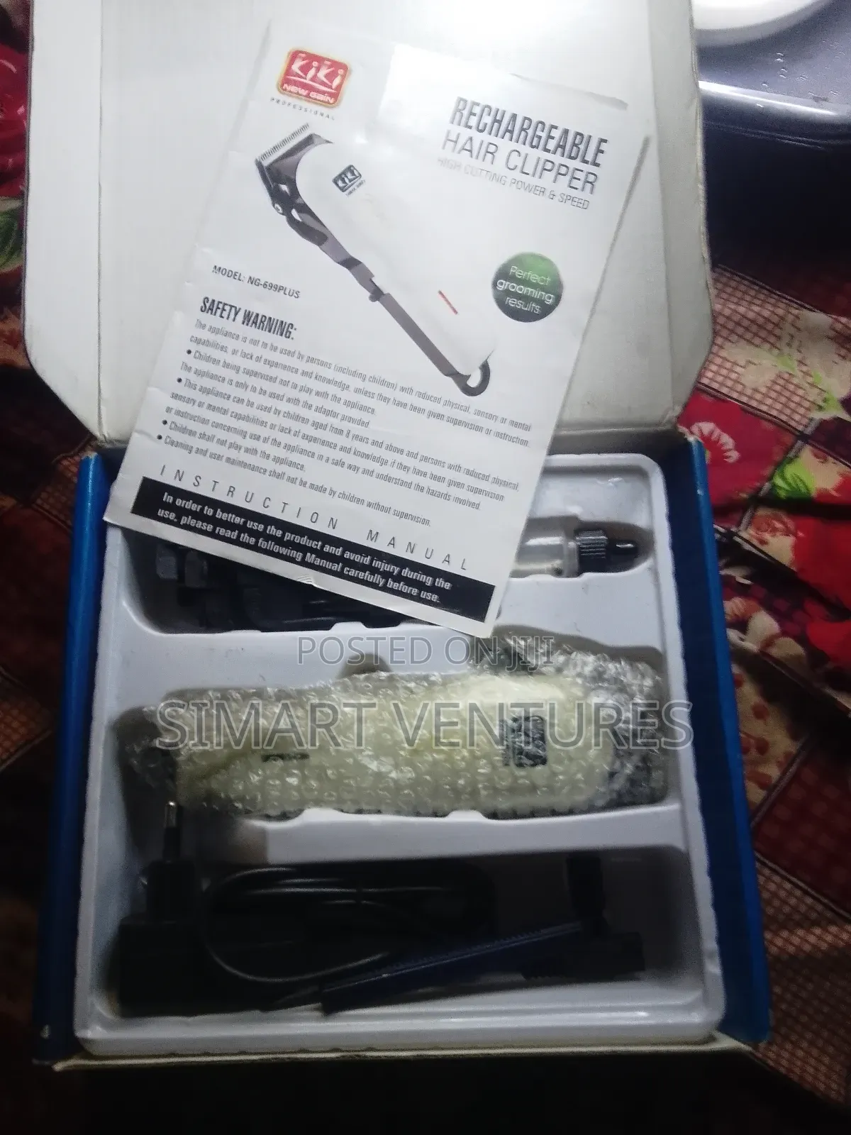 Kiki New Gain Rechargeable Hair Clipper
