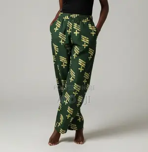 Loose Fit Ankara Trouser - Unisex