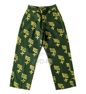 Loose Fit Ankara Trouser - Unisex