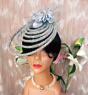 Silver Ring Fascinator
