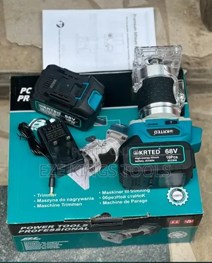 Cordless Wood Trimmer and Router Kit