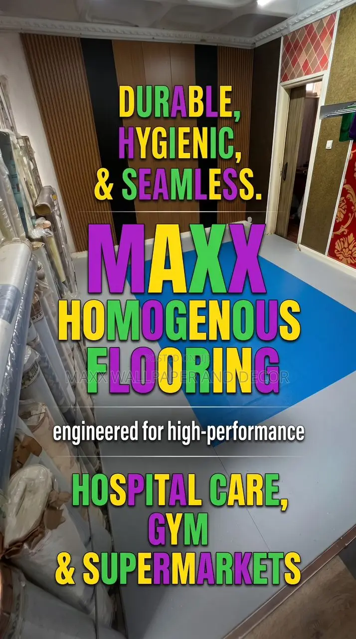 Homogeneous Vinyl Flooring