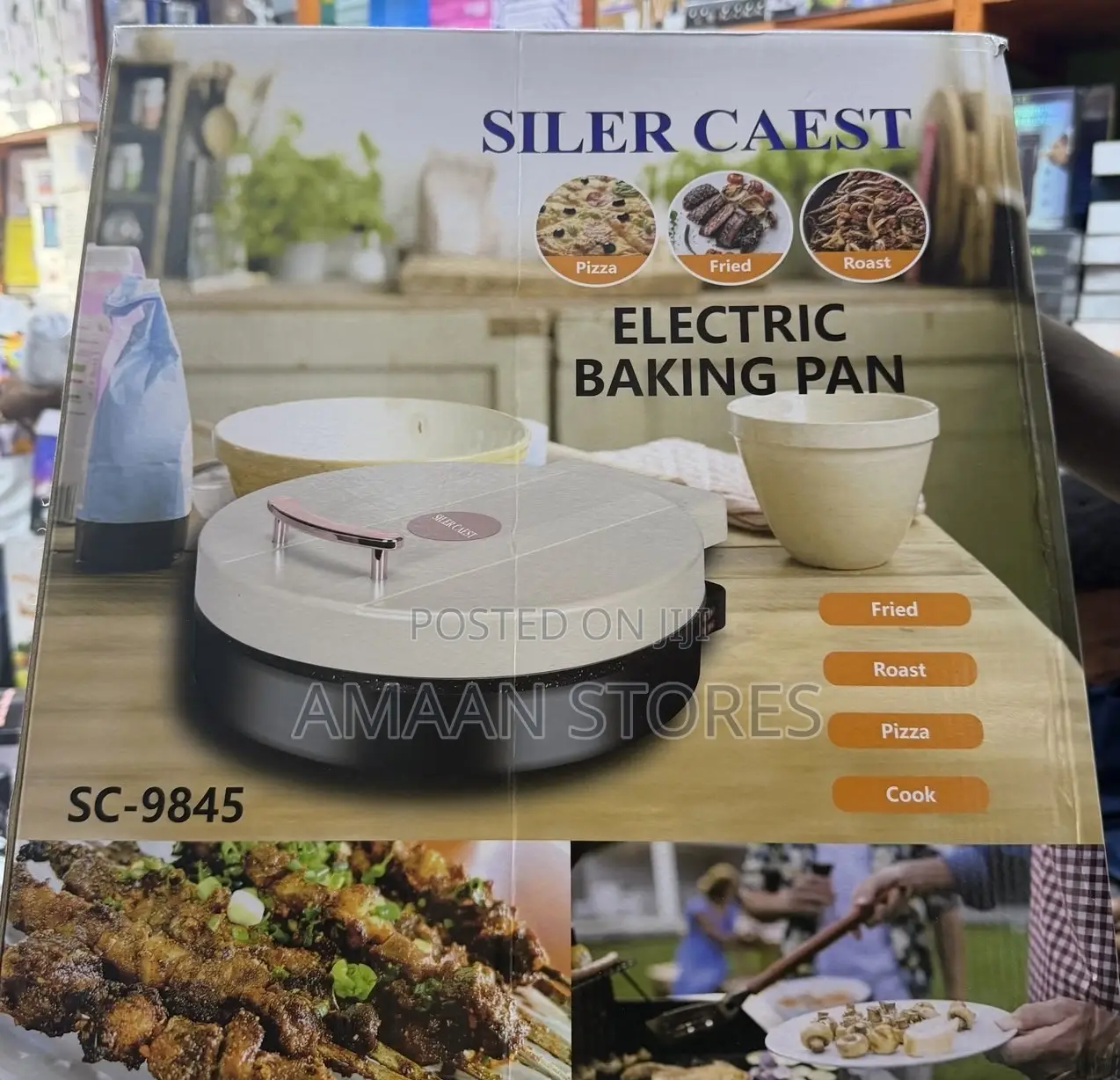 Siler Caest Electric Baking Pan SC-9845
