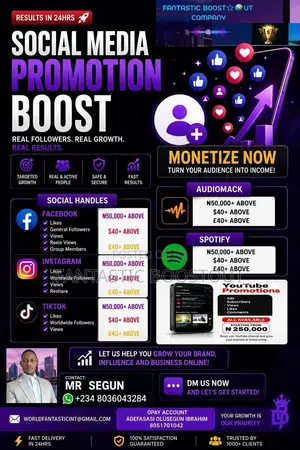 Social Media Promotion