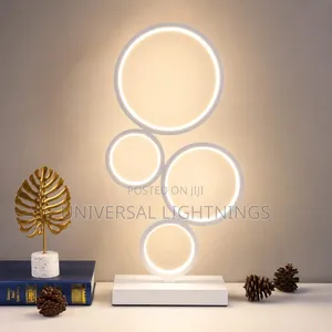 4 Ring LED  Table Lamp