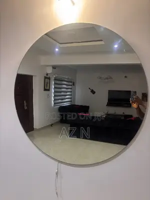 Stylish Round LED Wall Mirror