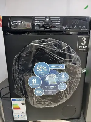Kenstar KS-WMFL80NBJ 8kg Automatic Washing Machine (AquaSmart Series)