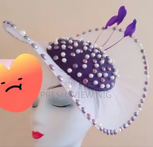 Beaded Satellite Fascinator