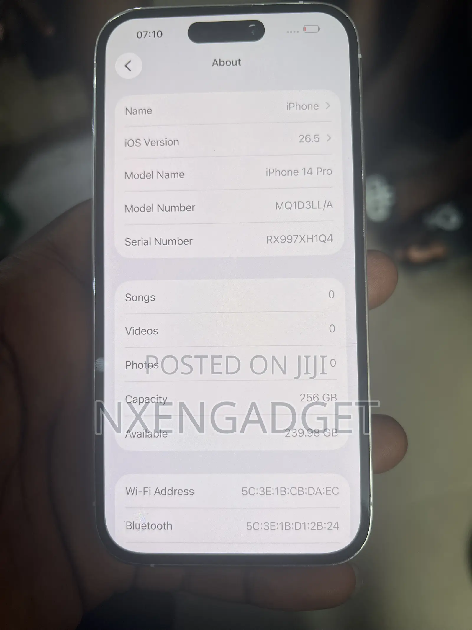 Apple iPhone 14 Pro 256 GB White
