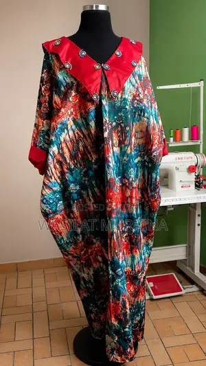 Exaggerated Boubou Kampala Gown