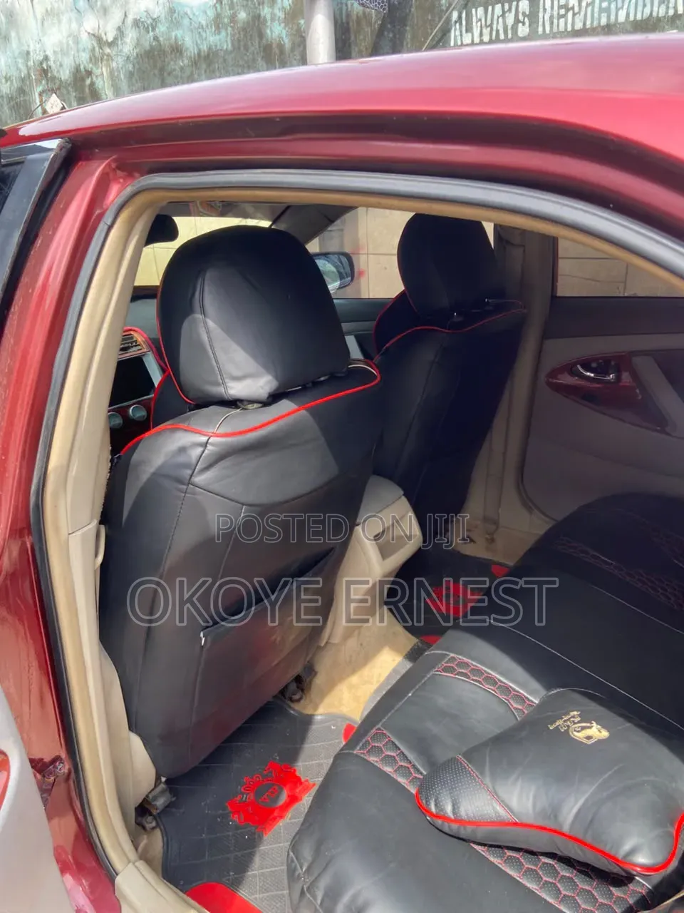 Toyota Camry 2008 Red