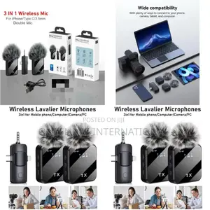 F11-2 Dual Noise Cancelling Wireless Microphone