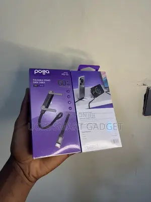 Poga Foldable Stand Data Cable 65w