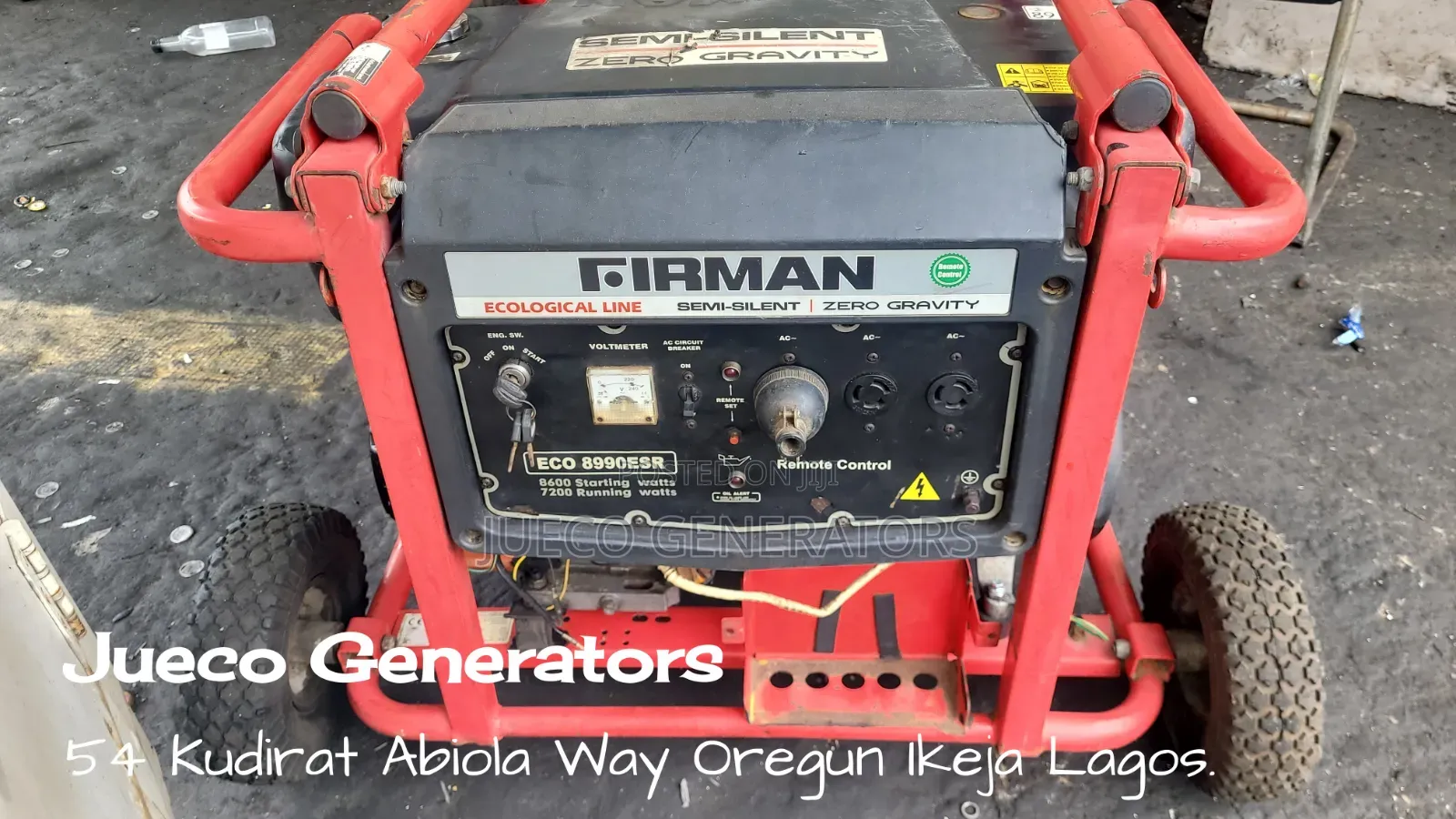 8kva Firman Petrol Generator