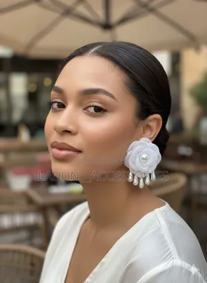 Pearl Flower Earrings