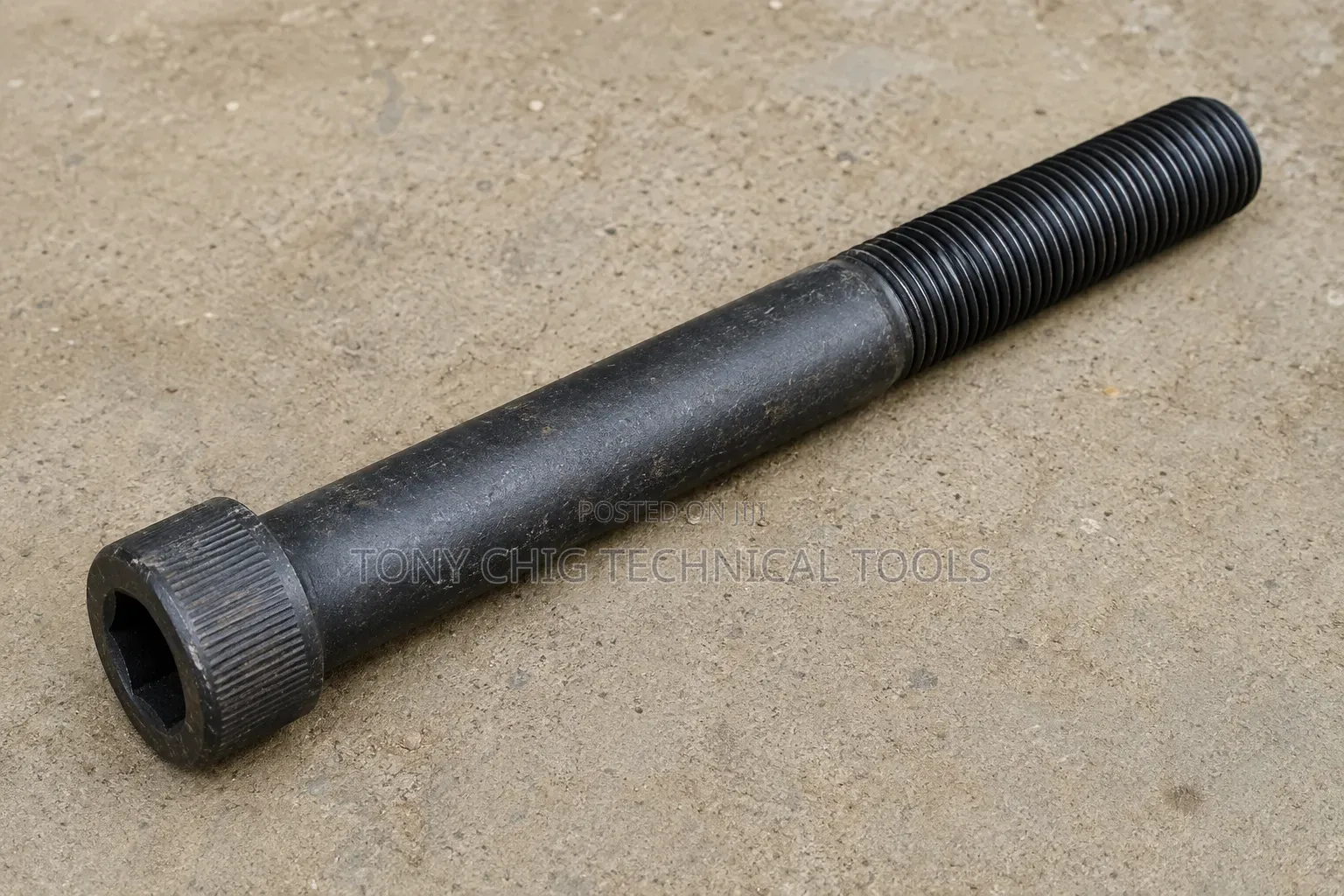 2" X 380 Allen Bolt Half Thread