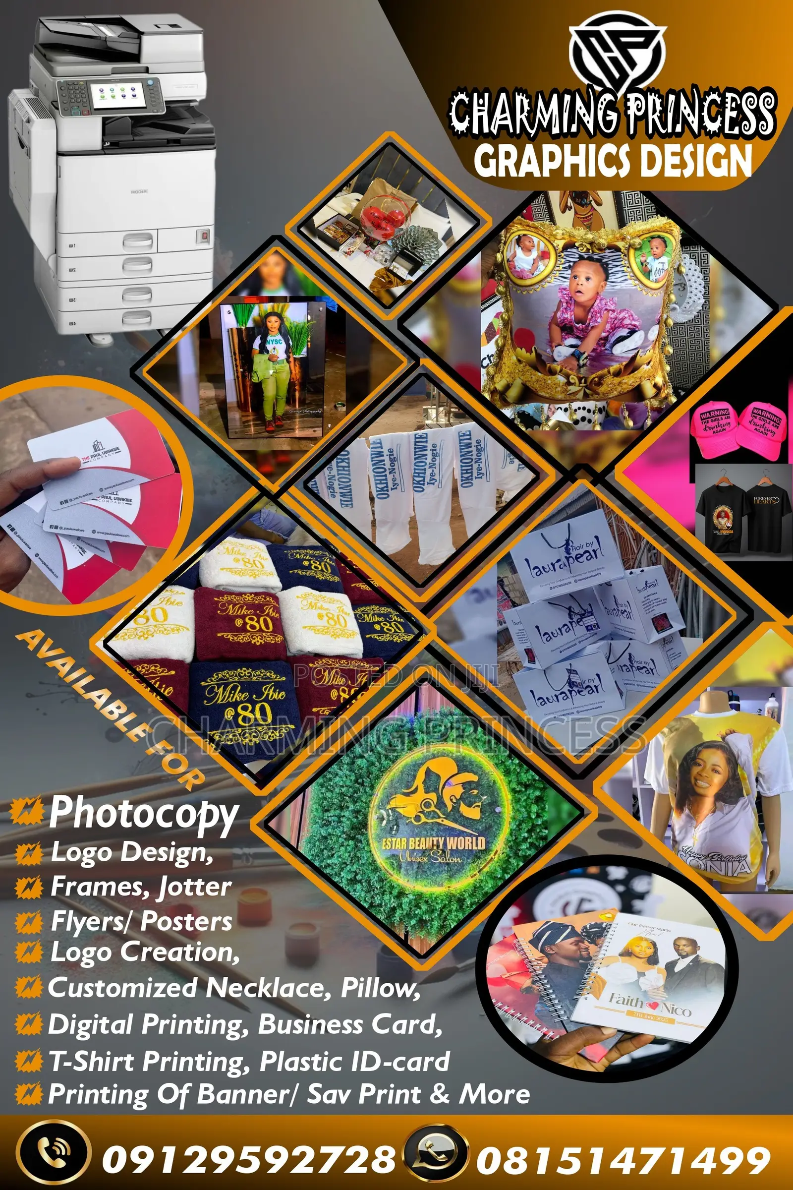 Graphic Designer and Printing