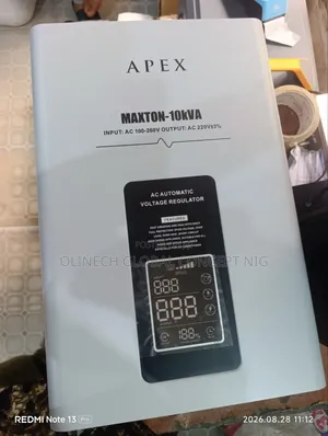 10 Kva Apex Stabilizer  / 100 v - 240 V