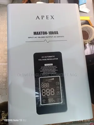 10 Kva Apex Stabilizer  / 100 v - 240 V