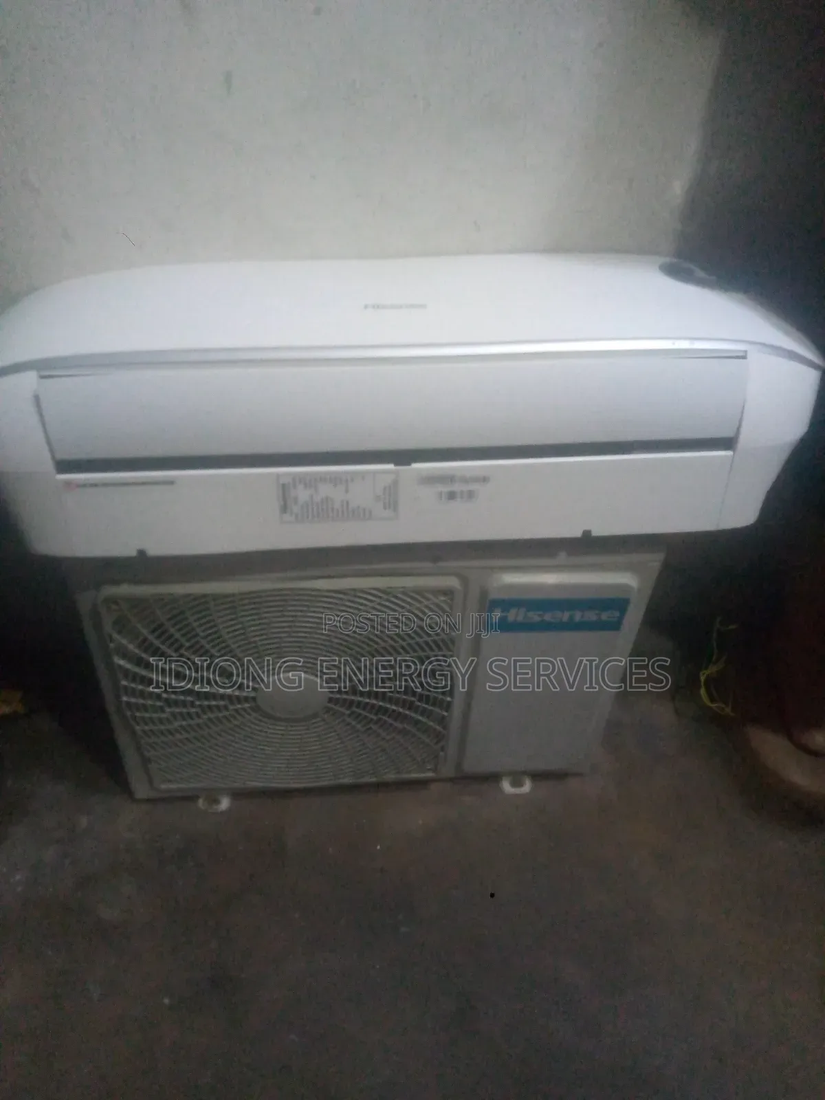 AC Hisense 1hp Split With Complete Kits
