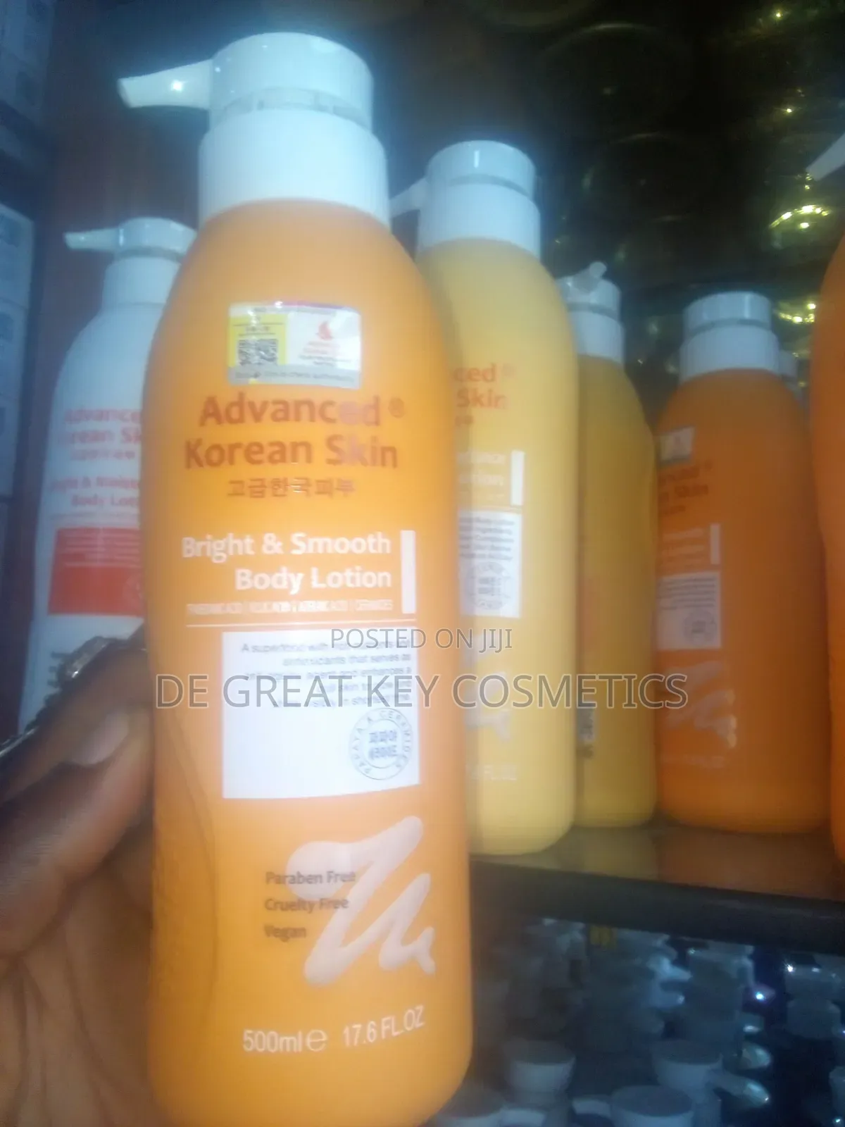 Advanced Korean Skin Bright & Smooth Body Lotion