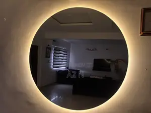 Stylish Round LED Wall Mirror