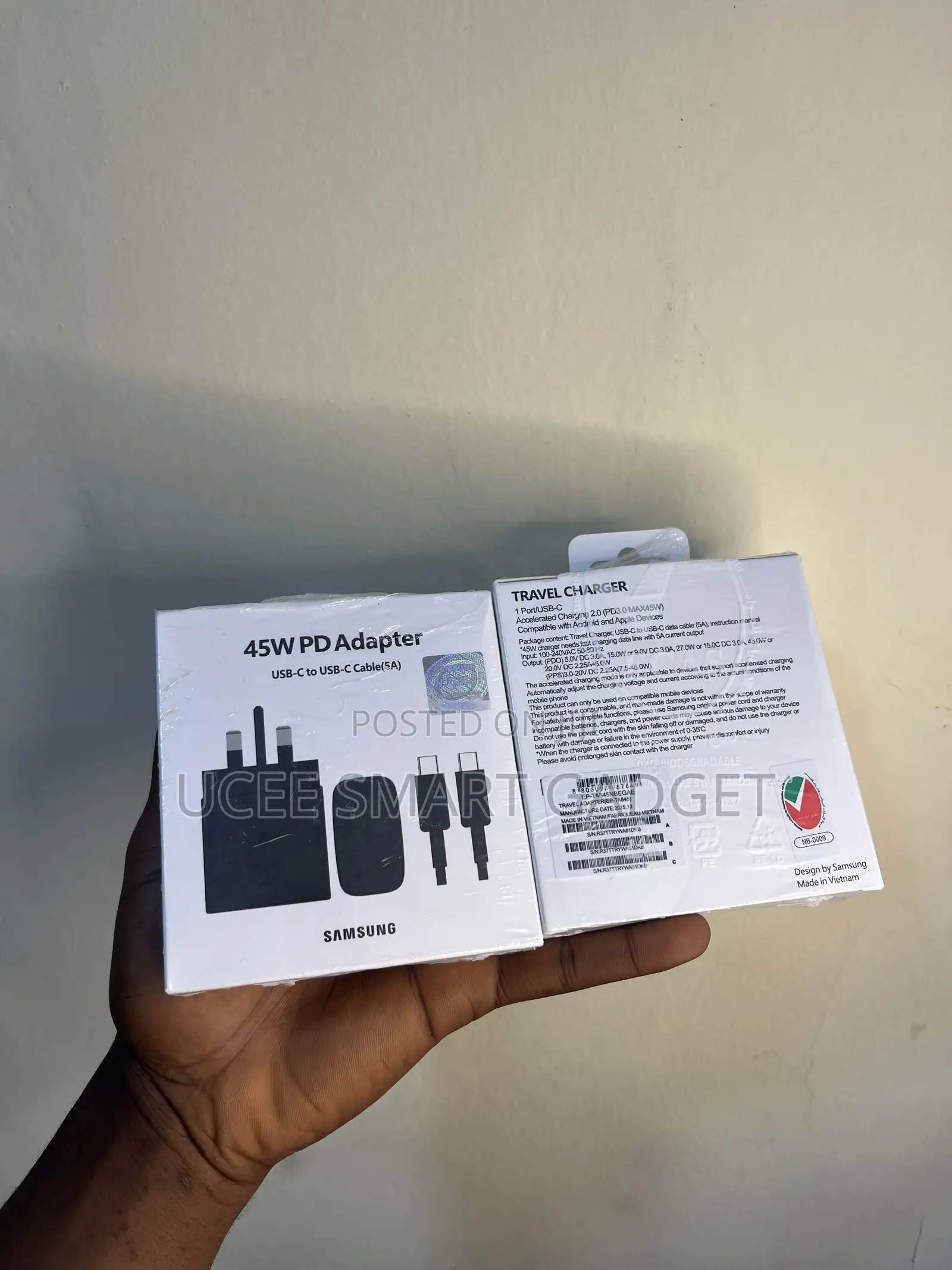 Samsung Type C Charger 45w