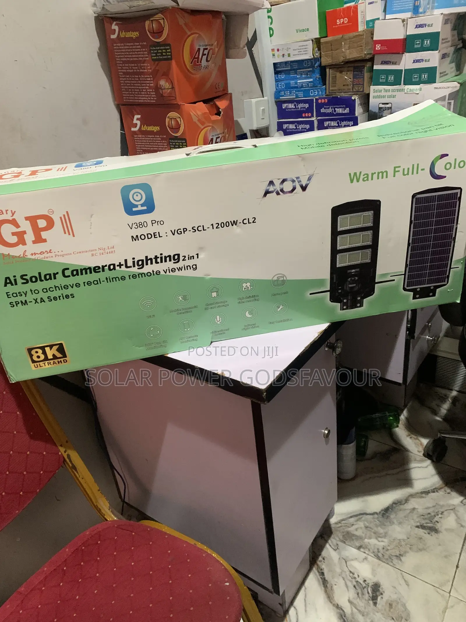 Solar Light Camera