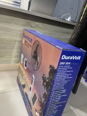 Duravolt 18" Rechargeable Cooling Fan