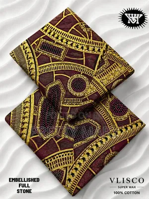 Vlisco Super Wax Ankara Fabric