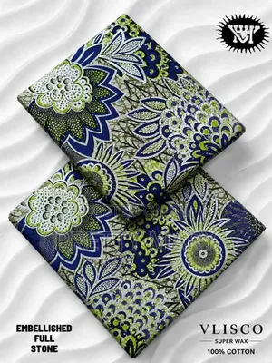 Vlisco Super Wax Ankara Fabric