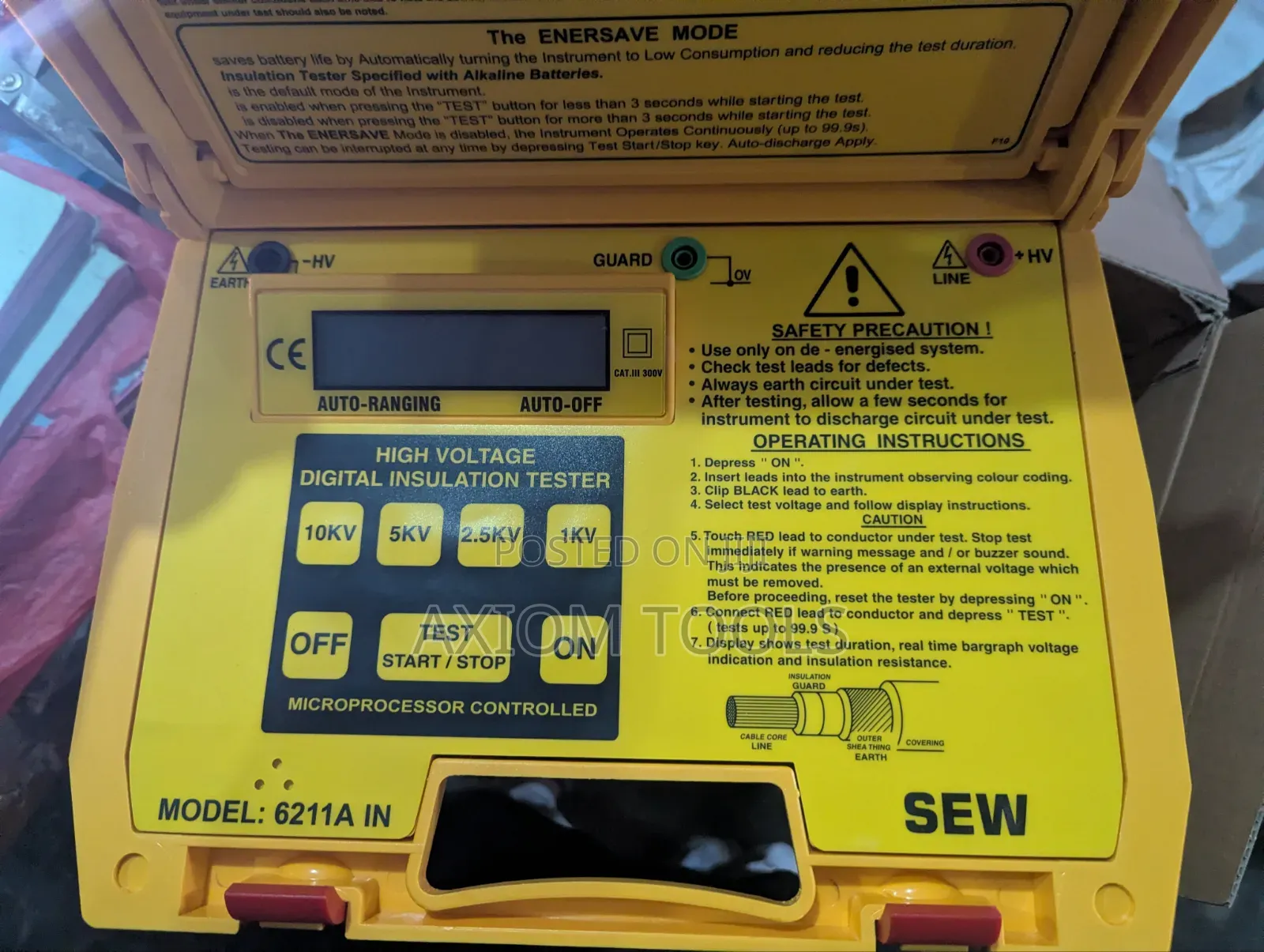 10kv Digital Insulation Tester