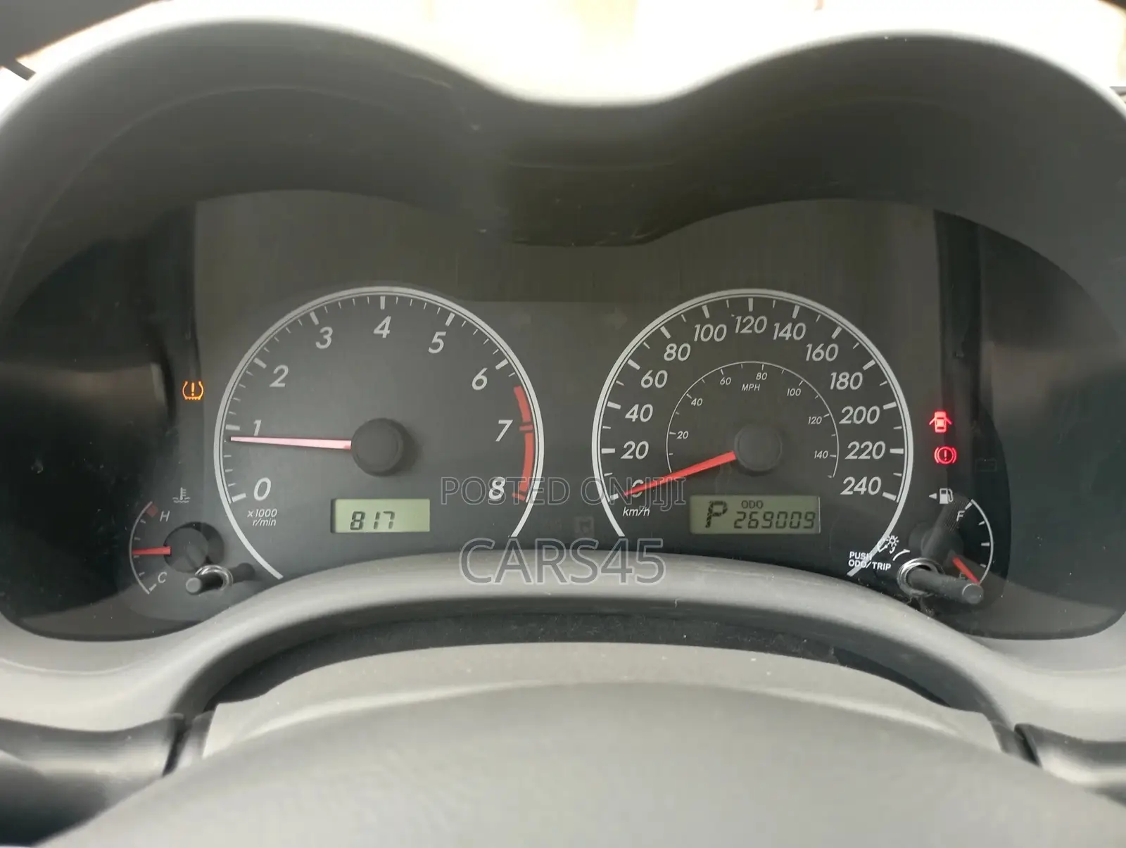 Toyota Corolla 2009 Black