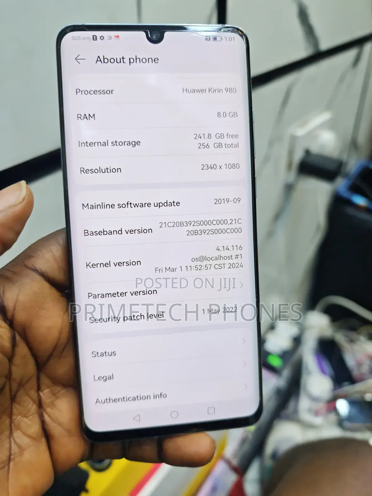 Huawei P30 Pro 256 GB White