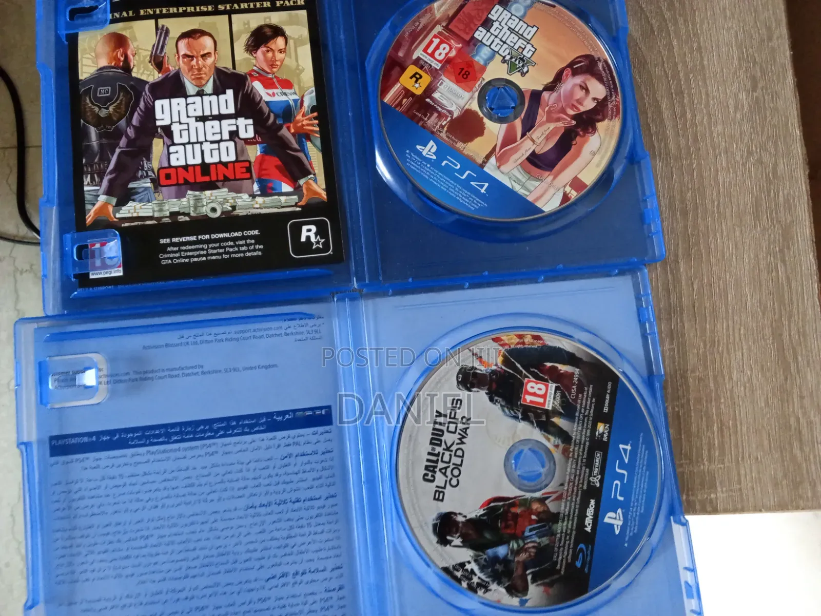 PS4 Game Disc