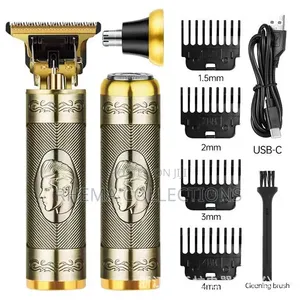 3-in-1 Men’s Grooming Kit (Shaver, Hair Clipper & Nose Trimmer)