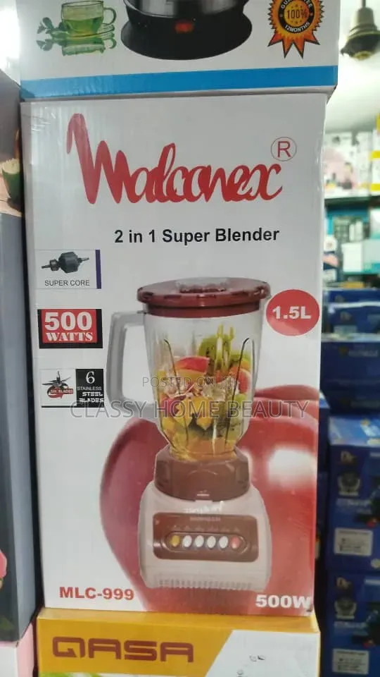 Walconex 2-in-1 Super Blender (Model: MLC-999)