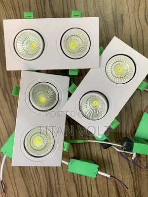 Double Head Recessed Spotlight (2 Eye COB Spotlight)