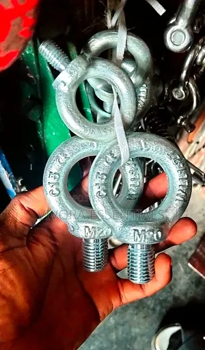 M20 Galvanized Steel Eye Bolts – Heavy-Duty Lifting & Rigging