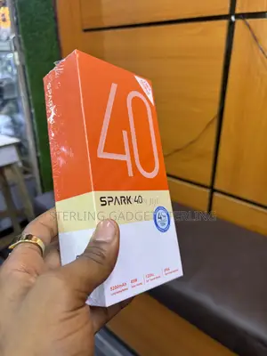 New Tecno Spark 40 Pro 256 GB Black